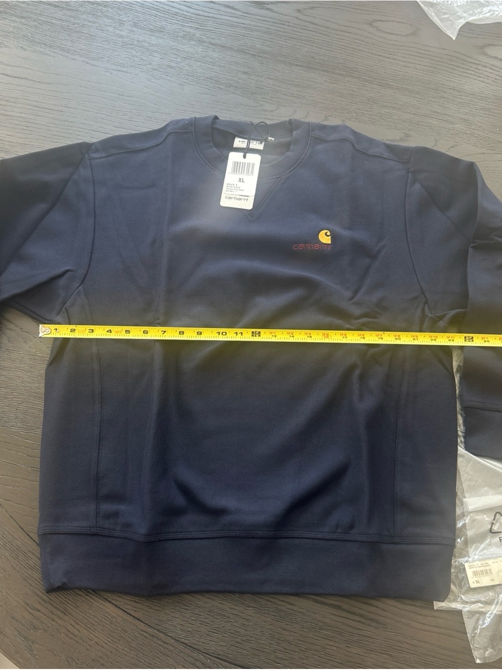 Carhartt WIP Work In Progress American Script Crewneck Sweatshirt Dark Navy XL